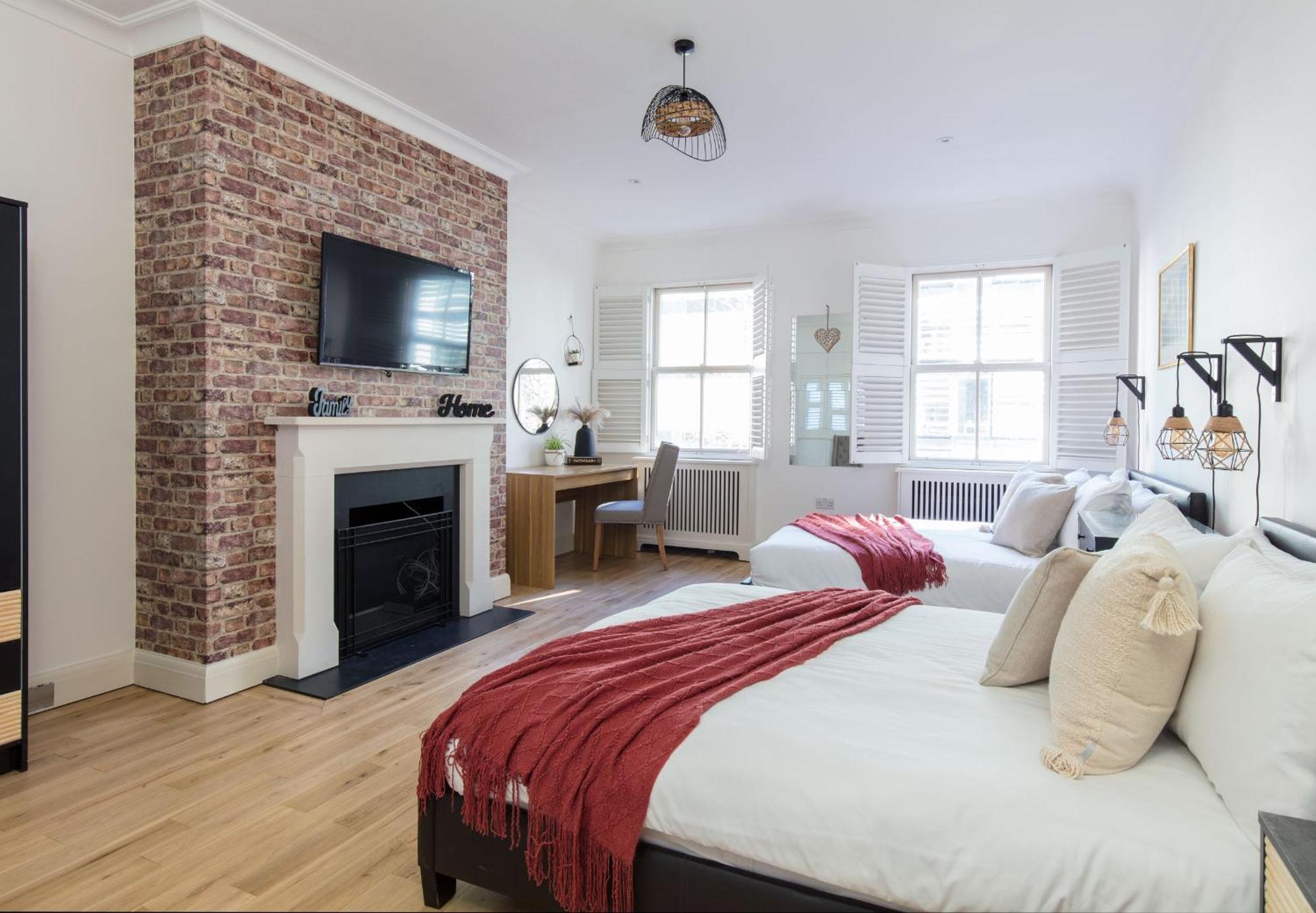 Spacious Quiet 4Bedrooms 6Beds House With Private Garage 5Min Walk To Paddington Station Лондон Екстер'єр фото